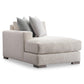 Bernhardt Drew Fabric Left Arm Chaise — P7538A