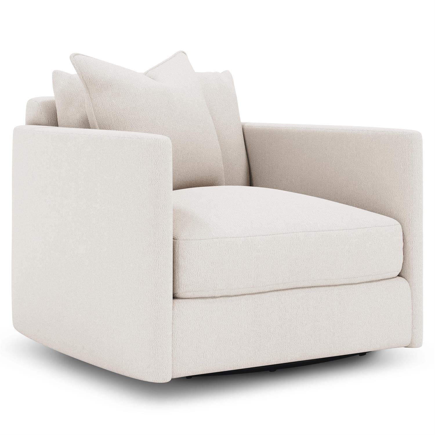Bernhardt Rory Fabric Swivel Chair — P7852S