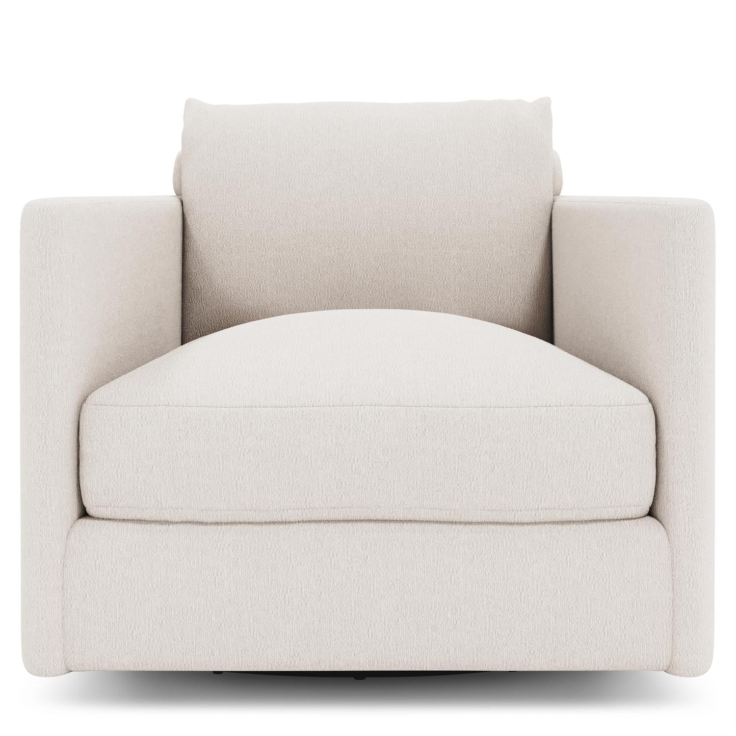 Bernhardt Rory Fabric Swivel Chair Without Pillows — P7852SY