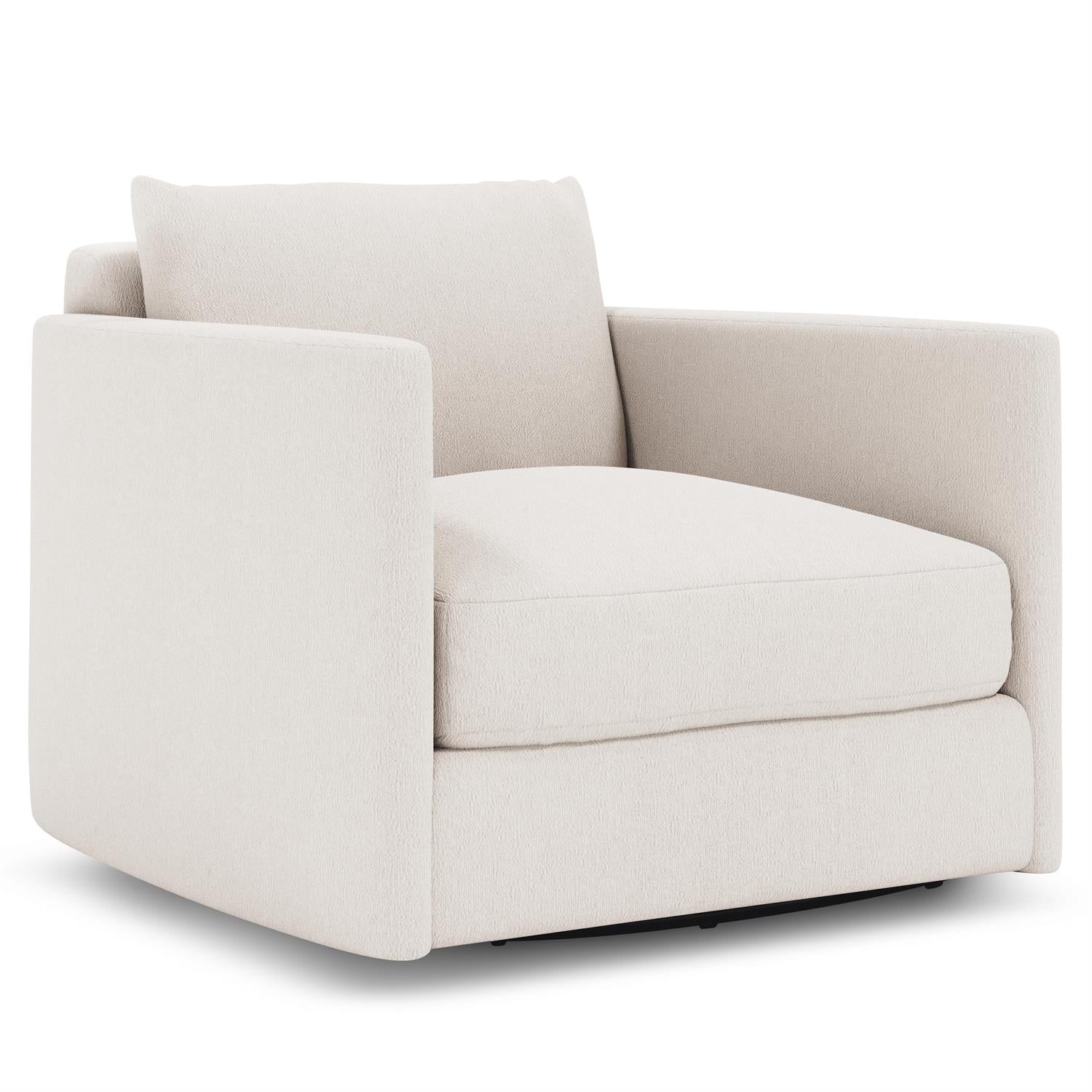 Bernhardt Rory Fabric Swivel Chair Without Pillows — P7852SY
