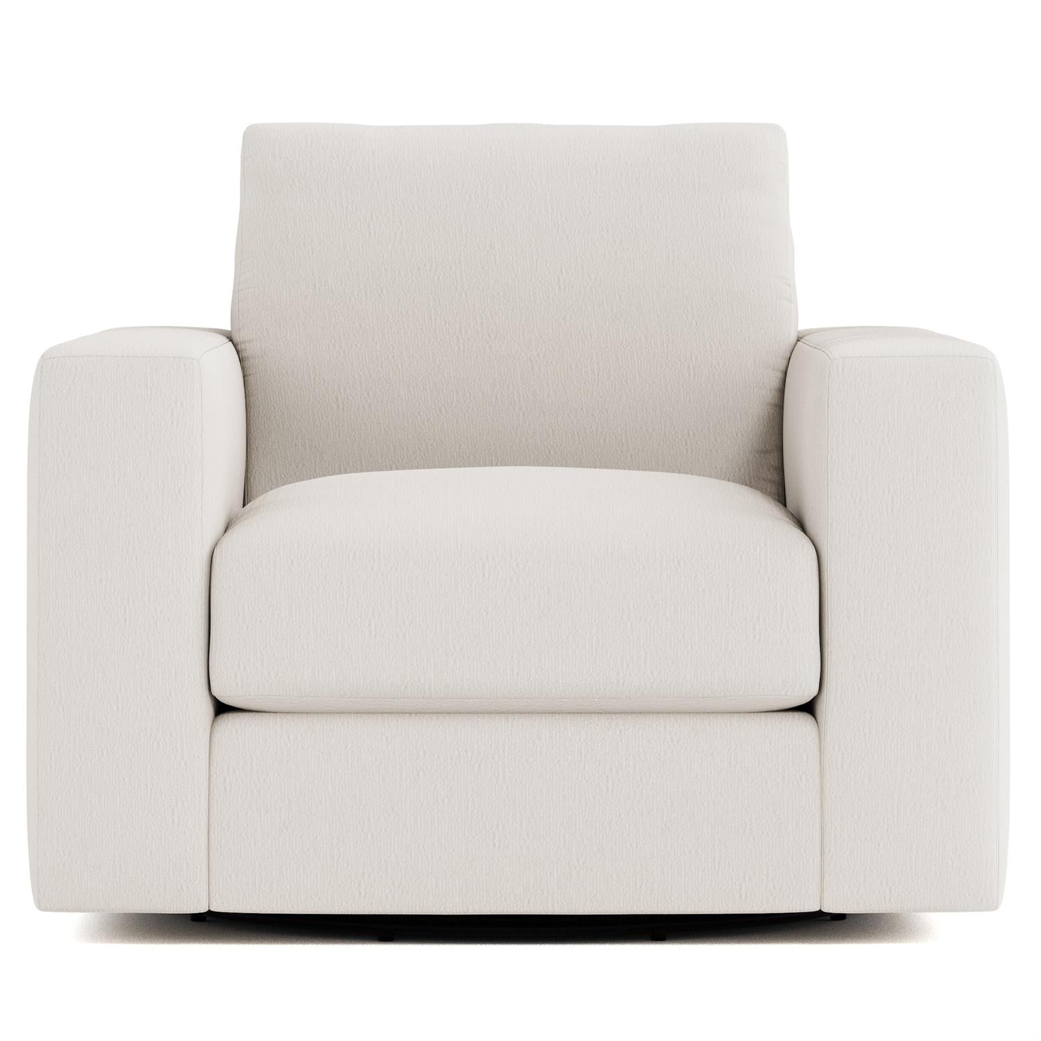Bernhardt Drew Fabric Swivel Chair — P7952S