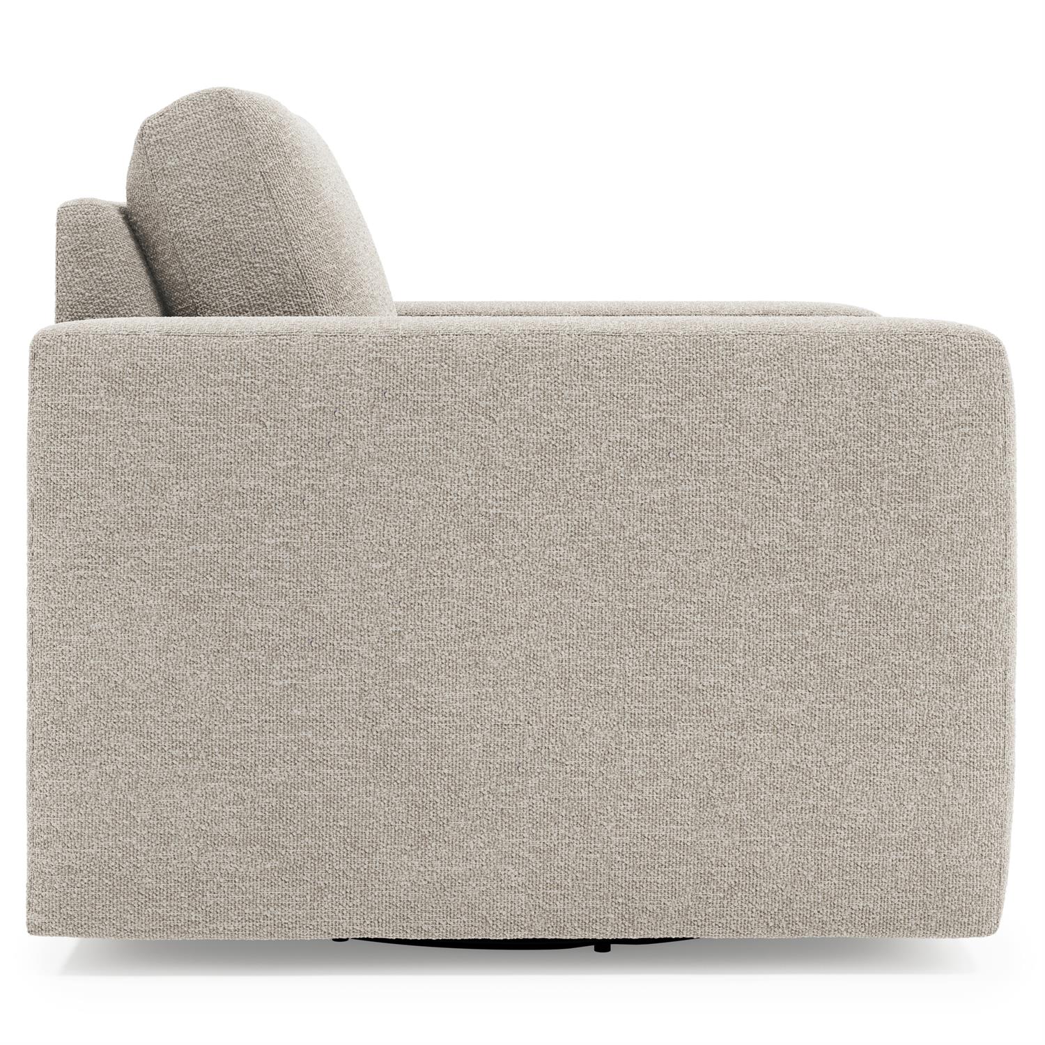 Bernhardt Drew Fabric Swivel Chair — P7952SC