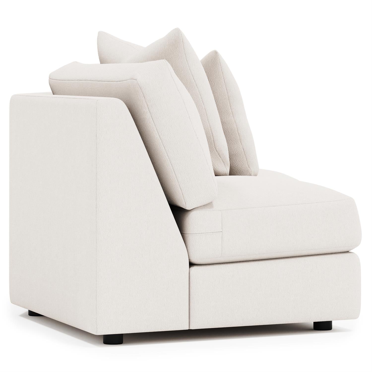 Bernhardt Soleil Fabric Armless Loveseat — P8340
