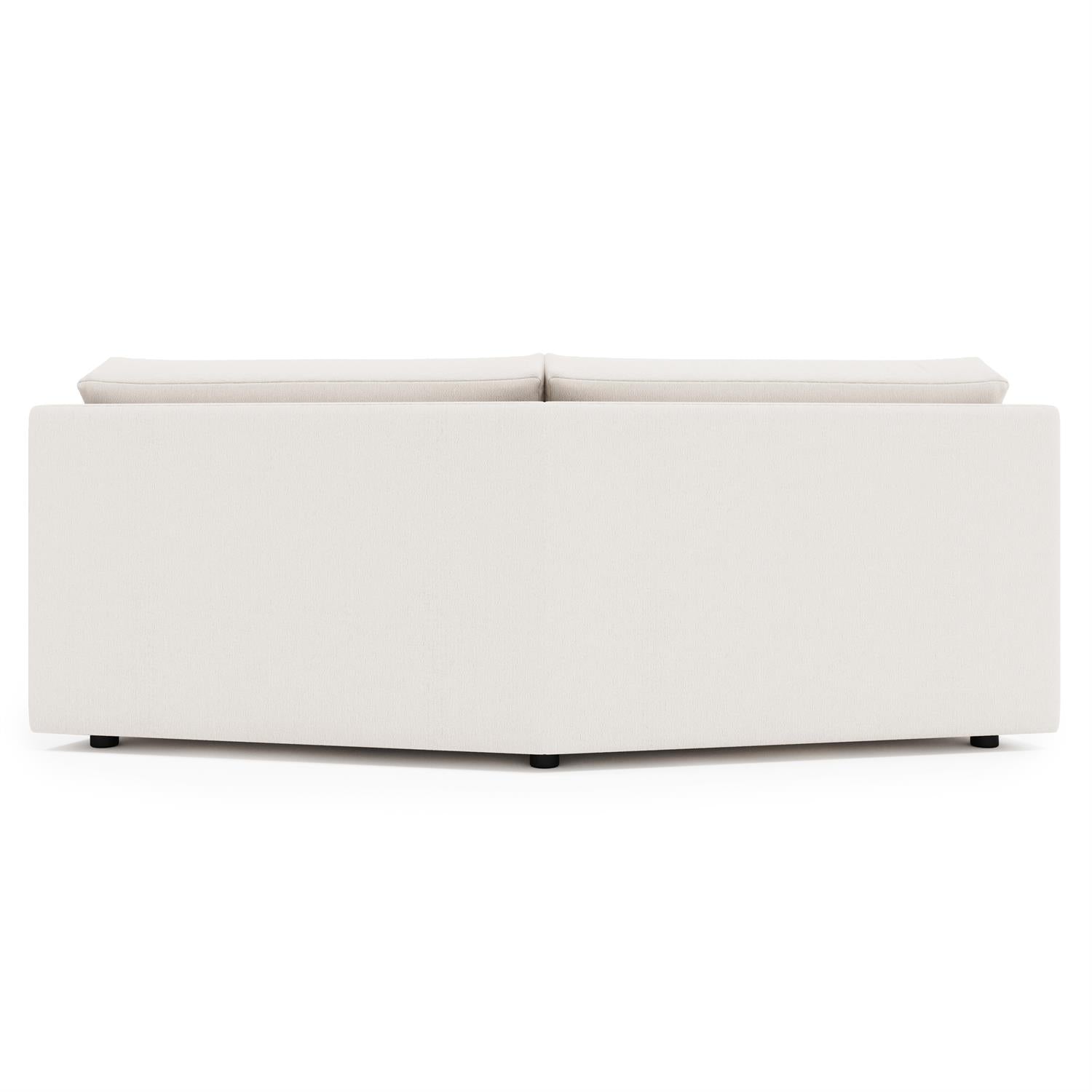 Bernhardt Soleil Fabric Armless Loveseat — P8340