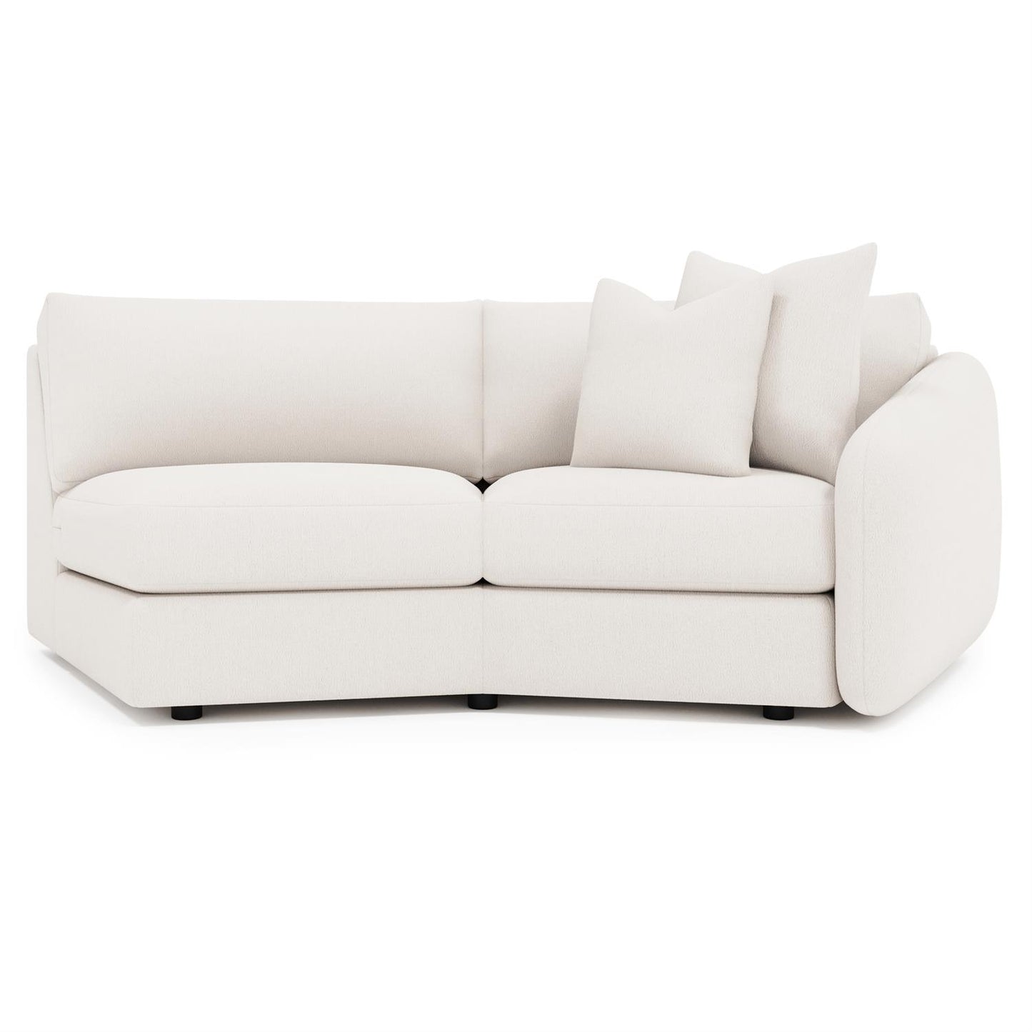 Bernhardt Soleil Fabric Right Arm Loveseat — P8341