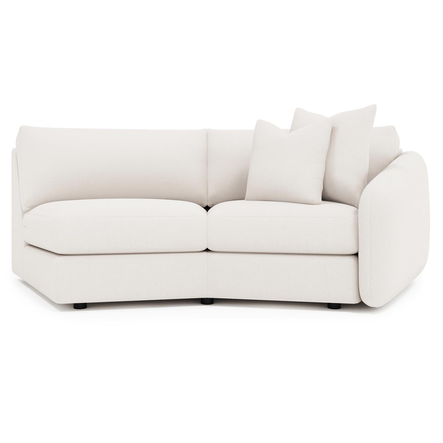 Bernhardt Soleil Fabric Right Arm Loveseat — P8341