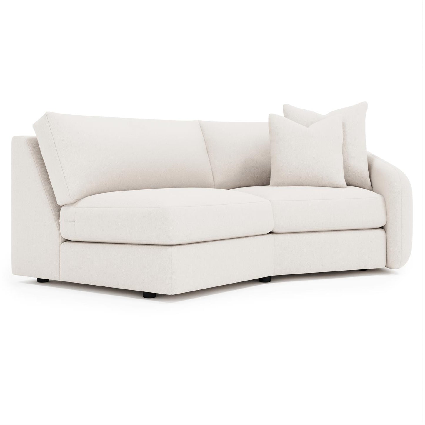 Bernhardt Soleil Fabric Right Arm Loveseat — P8341