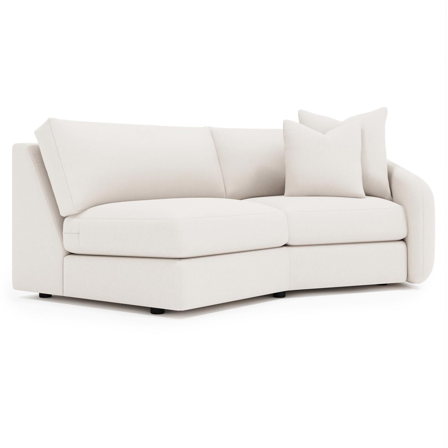 Bernhardt Soleil Fabric Right Arm Loveseat — P8341