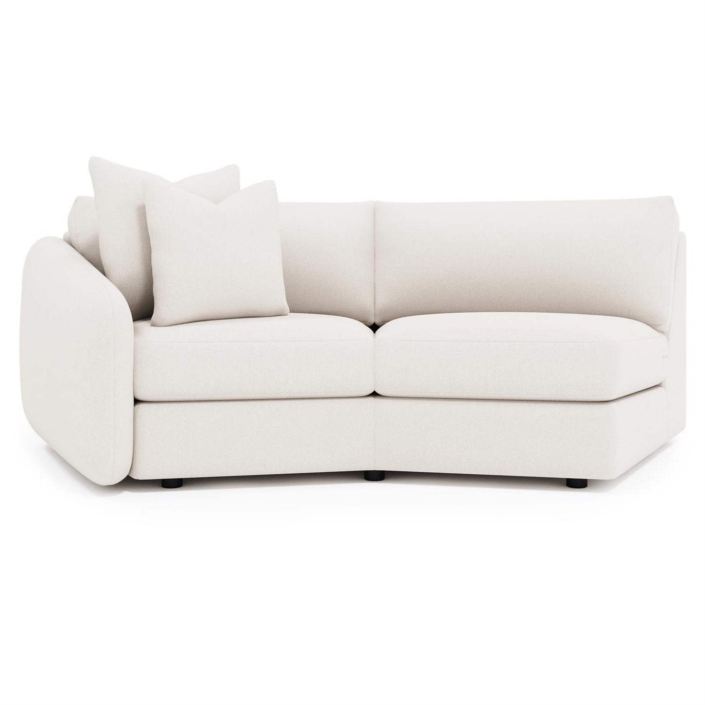 Bernhardt Soleil Fabric Left Arm Loveseat — P8342