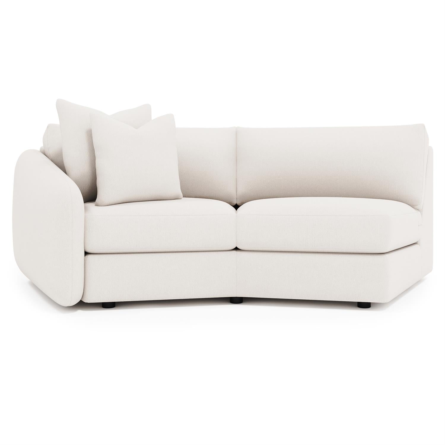 Bernhardt Soleil Fabric Left Arm Loveseat — P8342