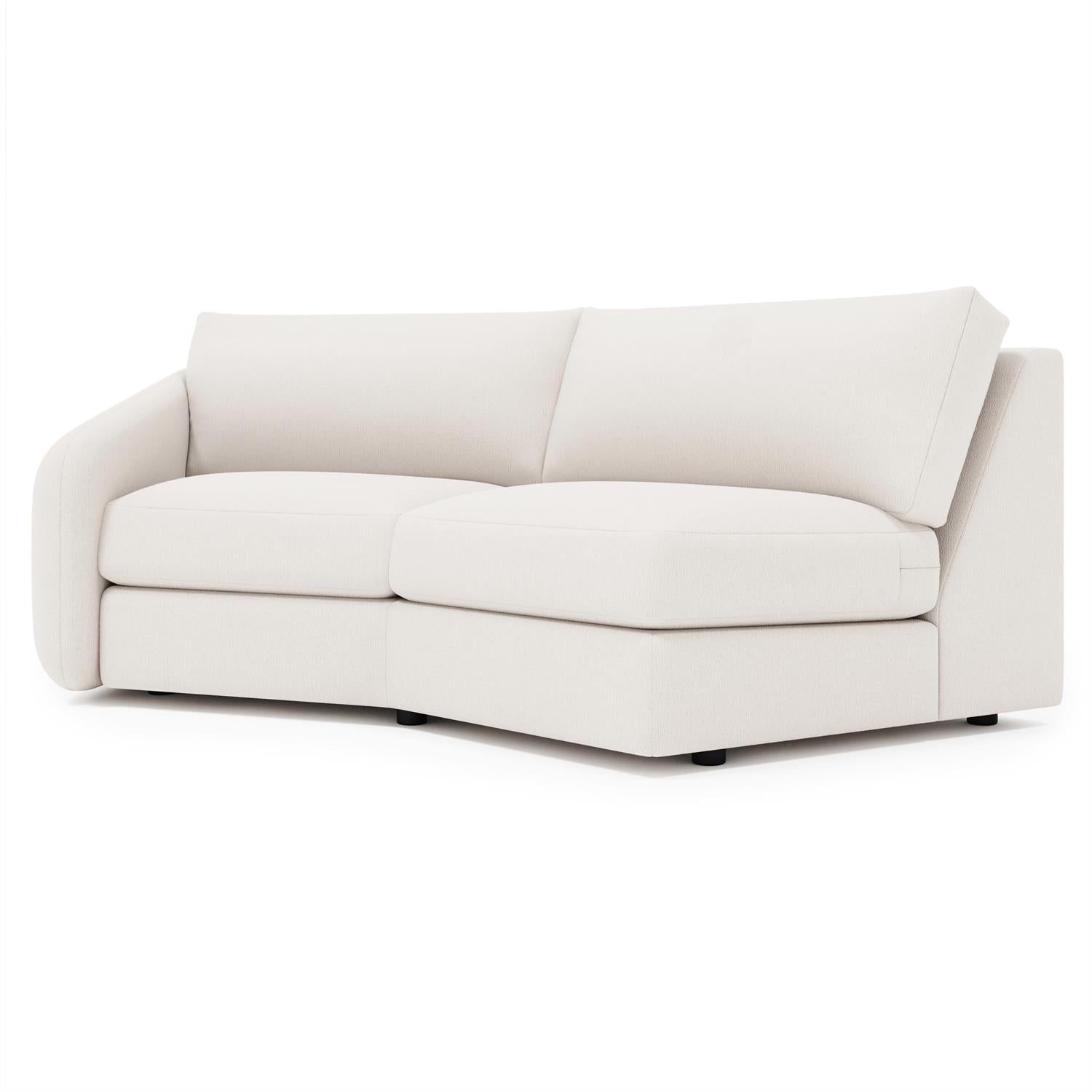 Bernhardt Soleil Fabric Left Arm Loveseat — P8342