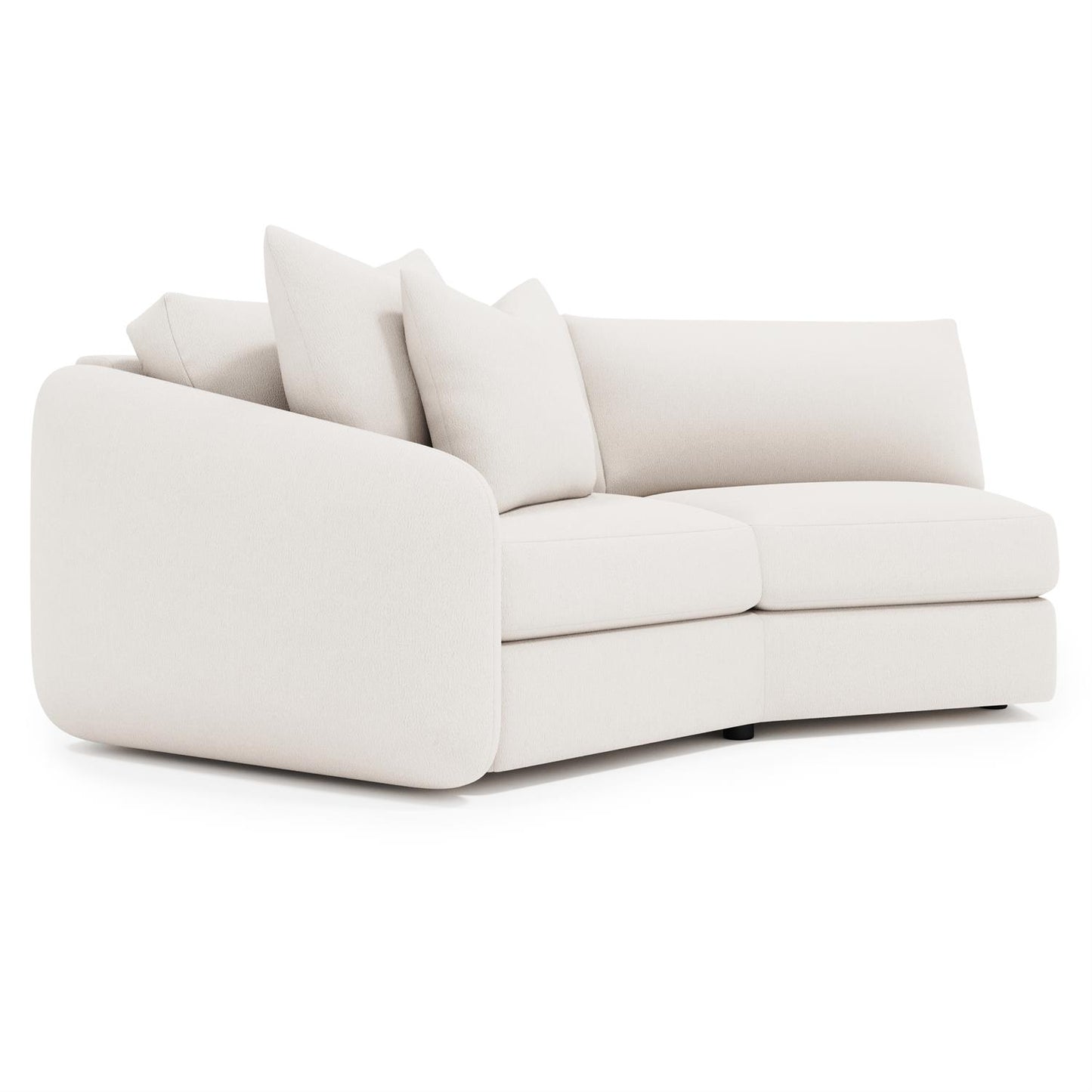 Bernhardt Soleil Fabric Left Arm Loveseat — P8342