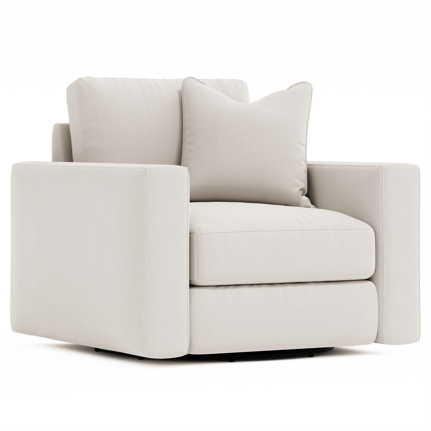 Bernhardt Dawkins Fabric Swivel Chair — P9222S