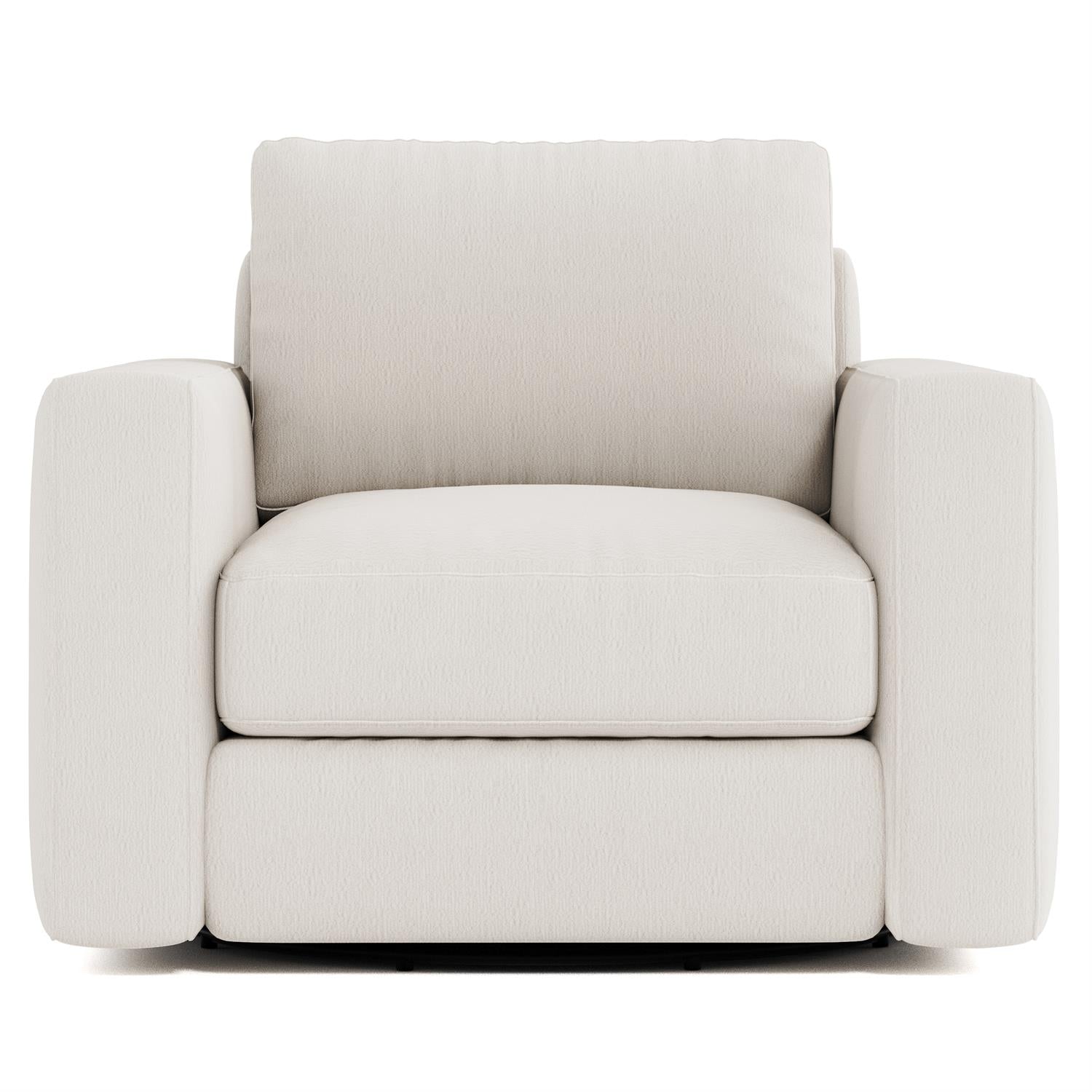 Bernhardt Dawkins Fabric Swivel Chair Without Pillows — P9222SY