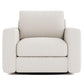 Bernhardt Dawkins Fabric Swivel Chair Without Pillows — P9222SY