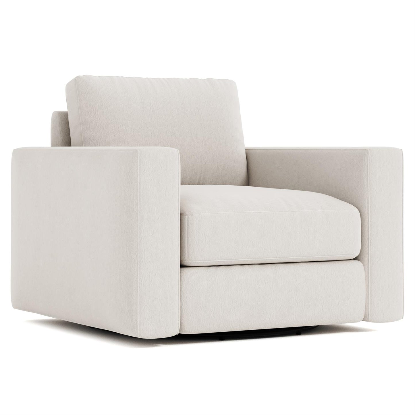 Bernhardt Dawkins Fabric Swivel Chair Without Pillows — P9222SY