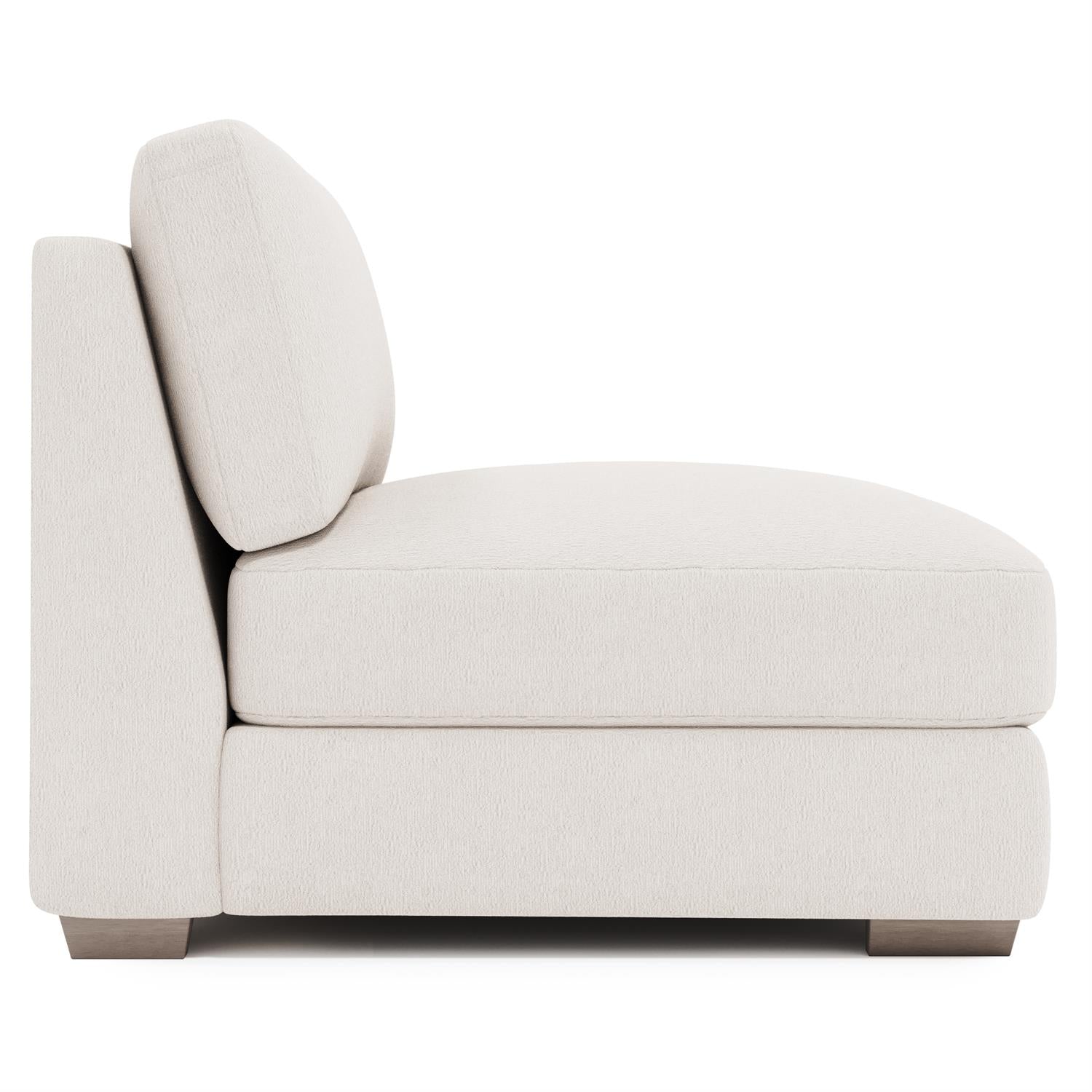 Bernhardt Dawkins Fabric Armless Chair — P9230