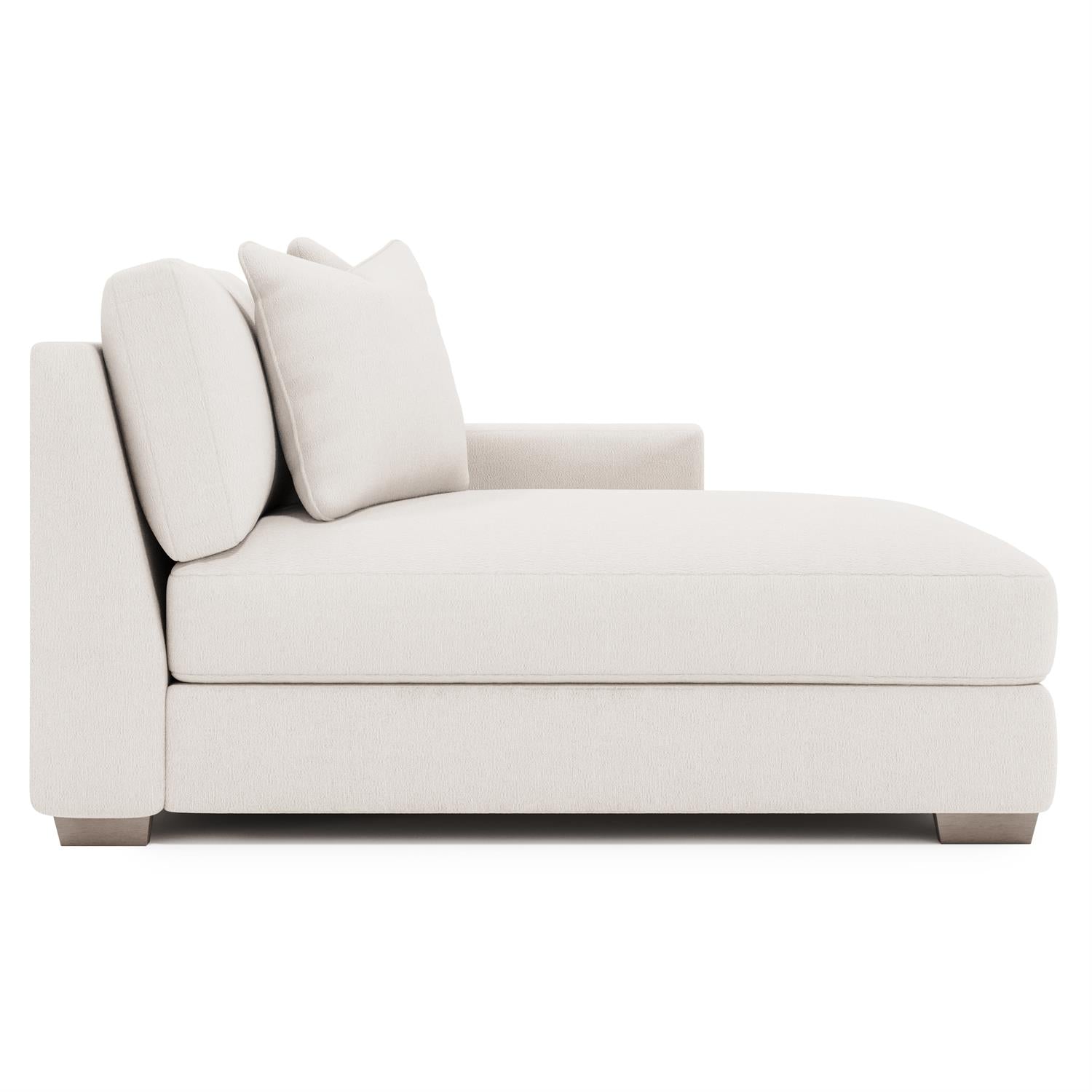 Bernhardt Dawkins Fabric Right Arm Chaise — P9237