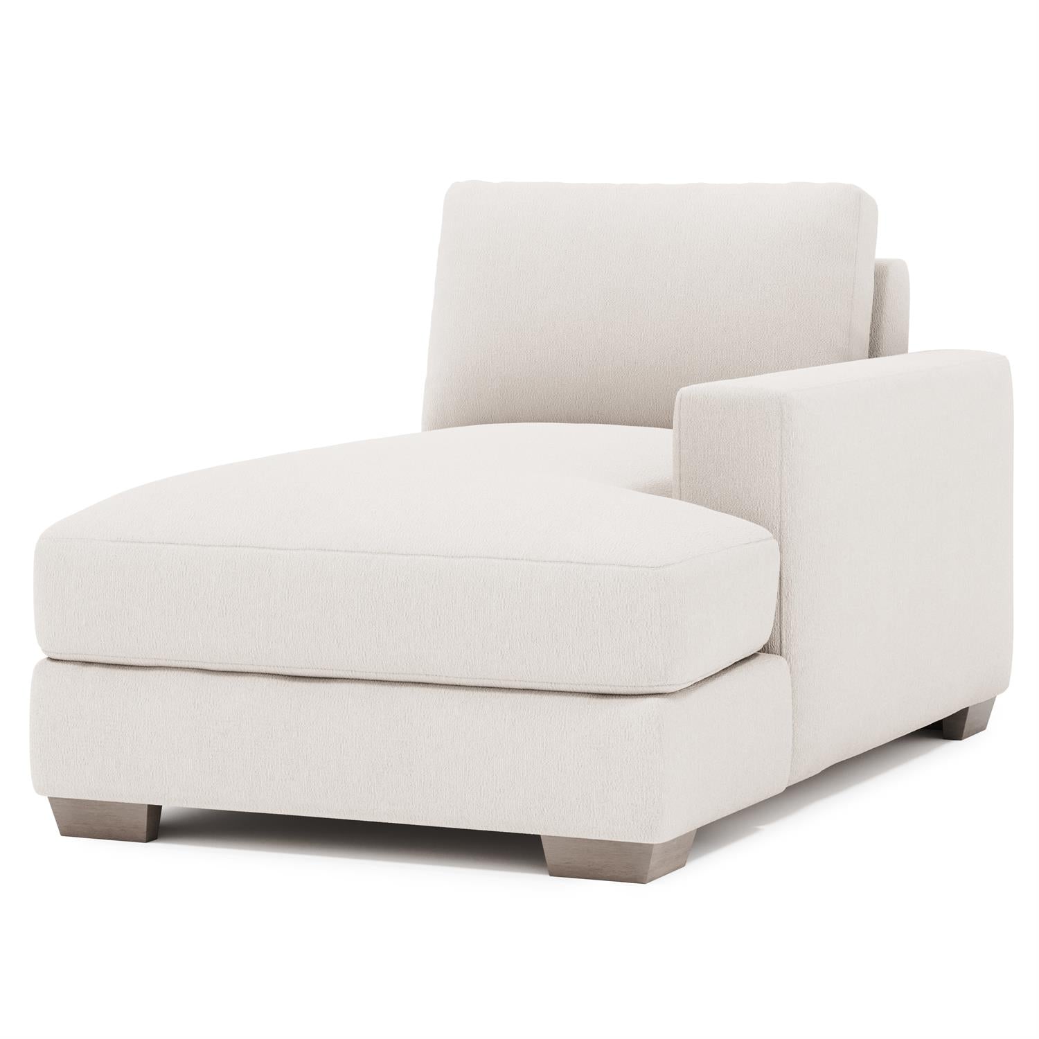 Bernhardt Dawkins Fabric Right Arm Chaise — P9237
