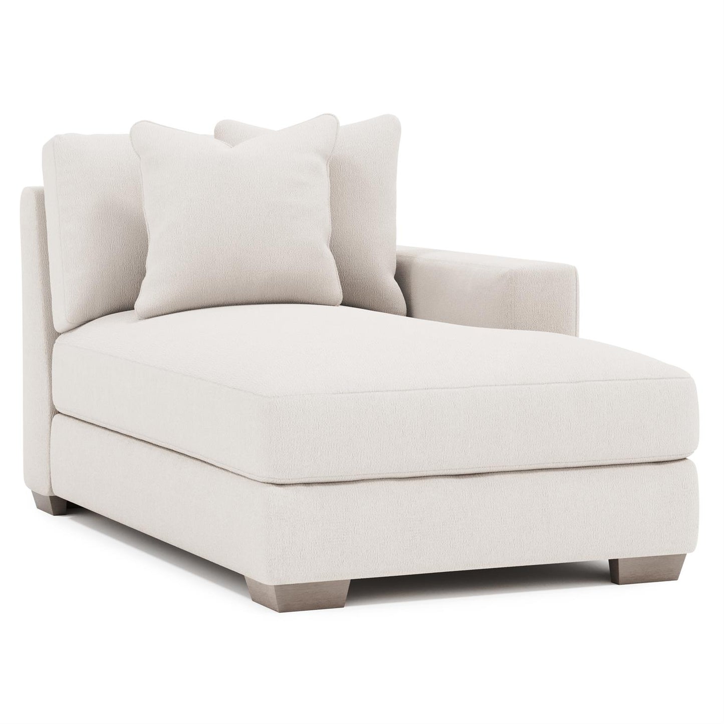 Bernhardt Dawkins Fabric Right Arm Chaise — P9237