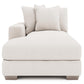 Bernhardt Dawkins Fabric Left Arm Chaise — P9238