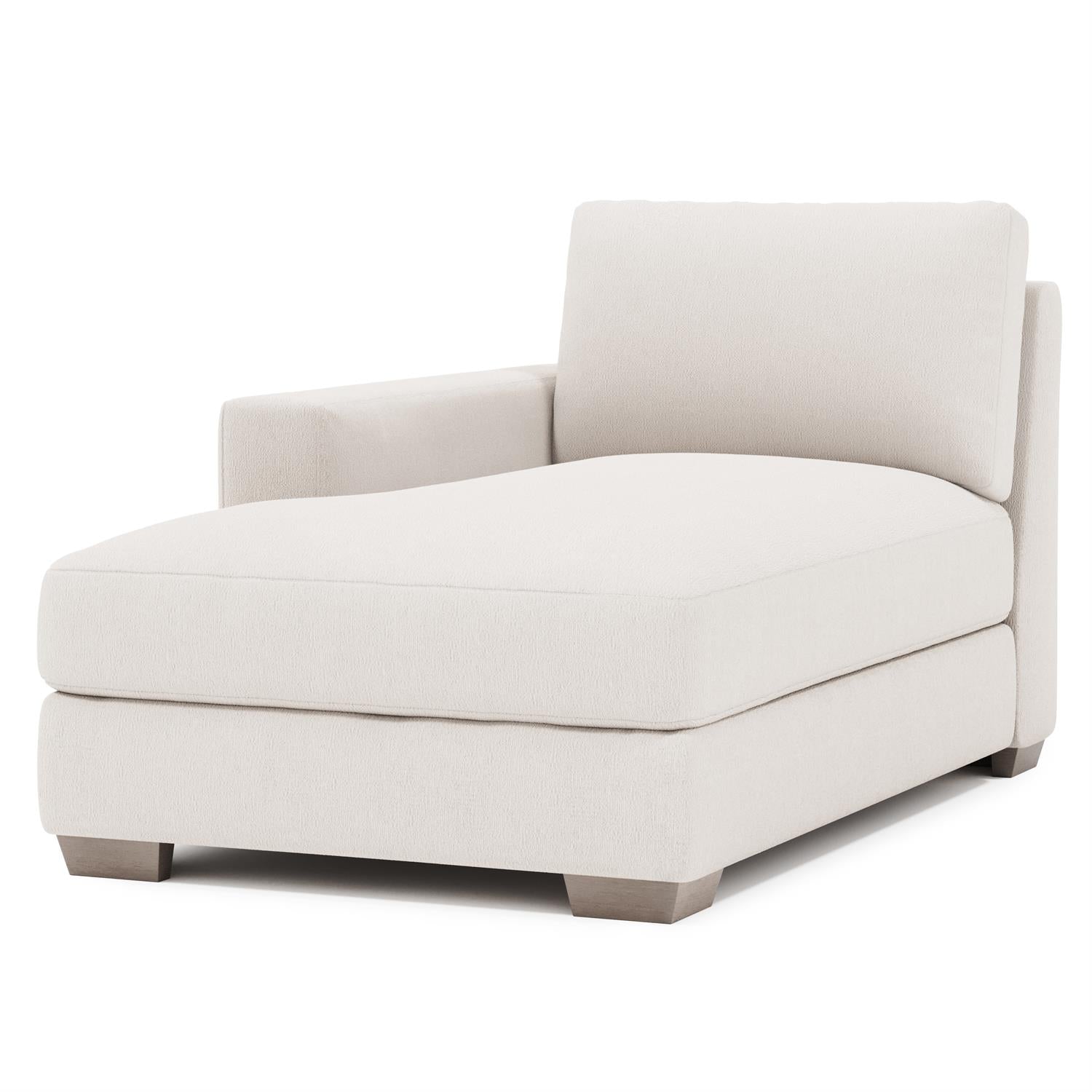 Bernhardt Dawkins Fabric Left Arm Chaise — P9238