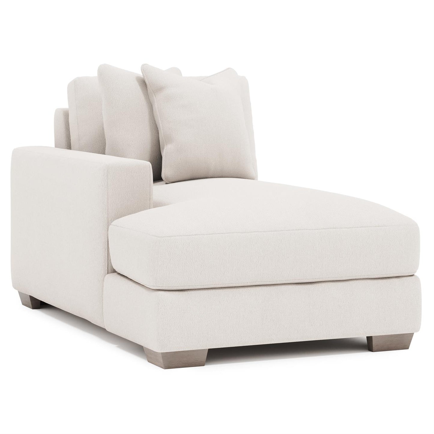 Bernhardt Dawkins Fabric Left Arm Chaise — P9238