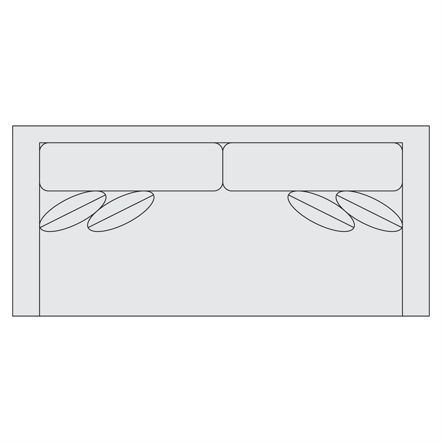Bernhardt Fabric Sofa — S26