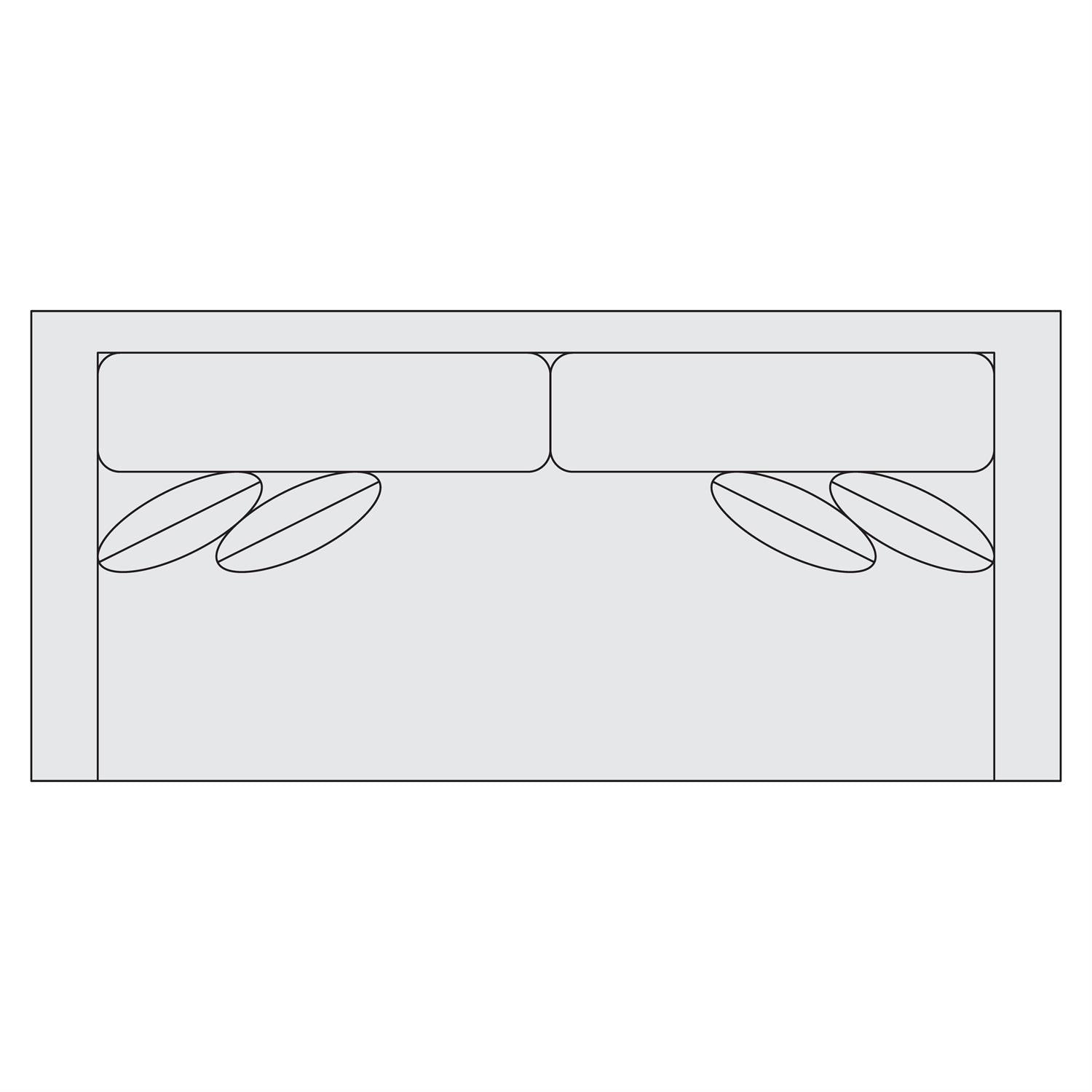 Bernhardt Fabric Sofa — S26