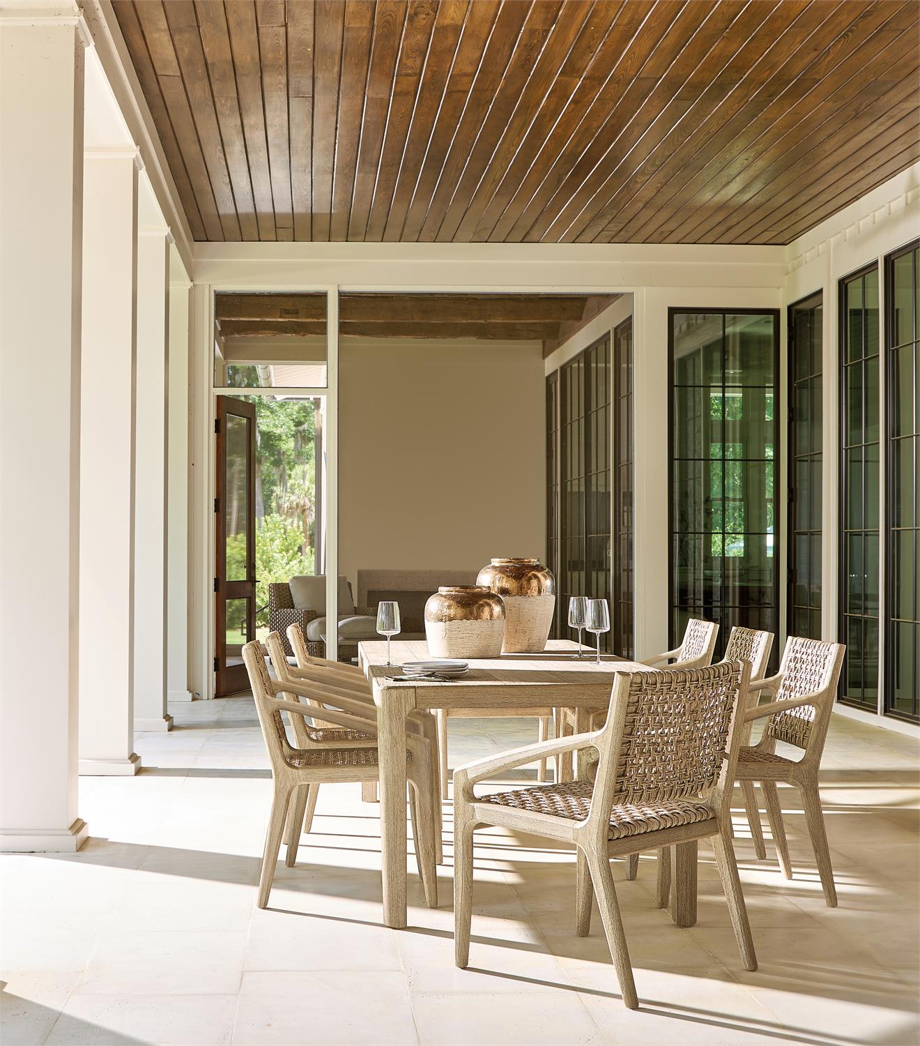 Bernhardt Edenton Outdoor Dining Table (108") — X09224