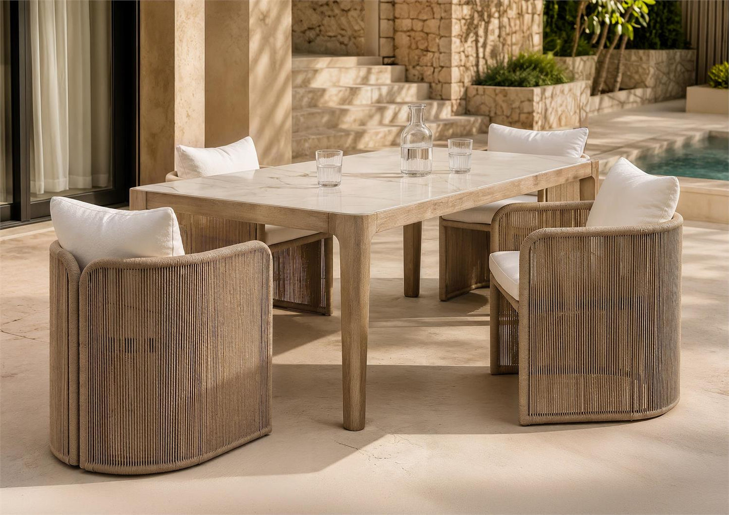 Bernhardt Trellis Outdoor Arm Chair — X12546
