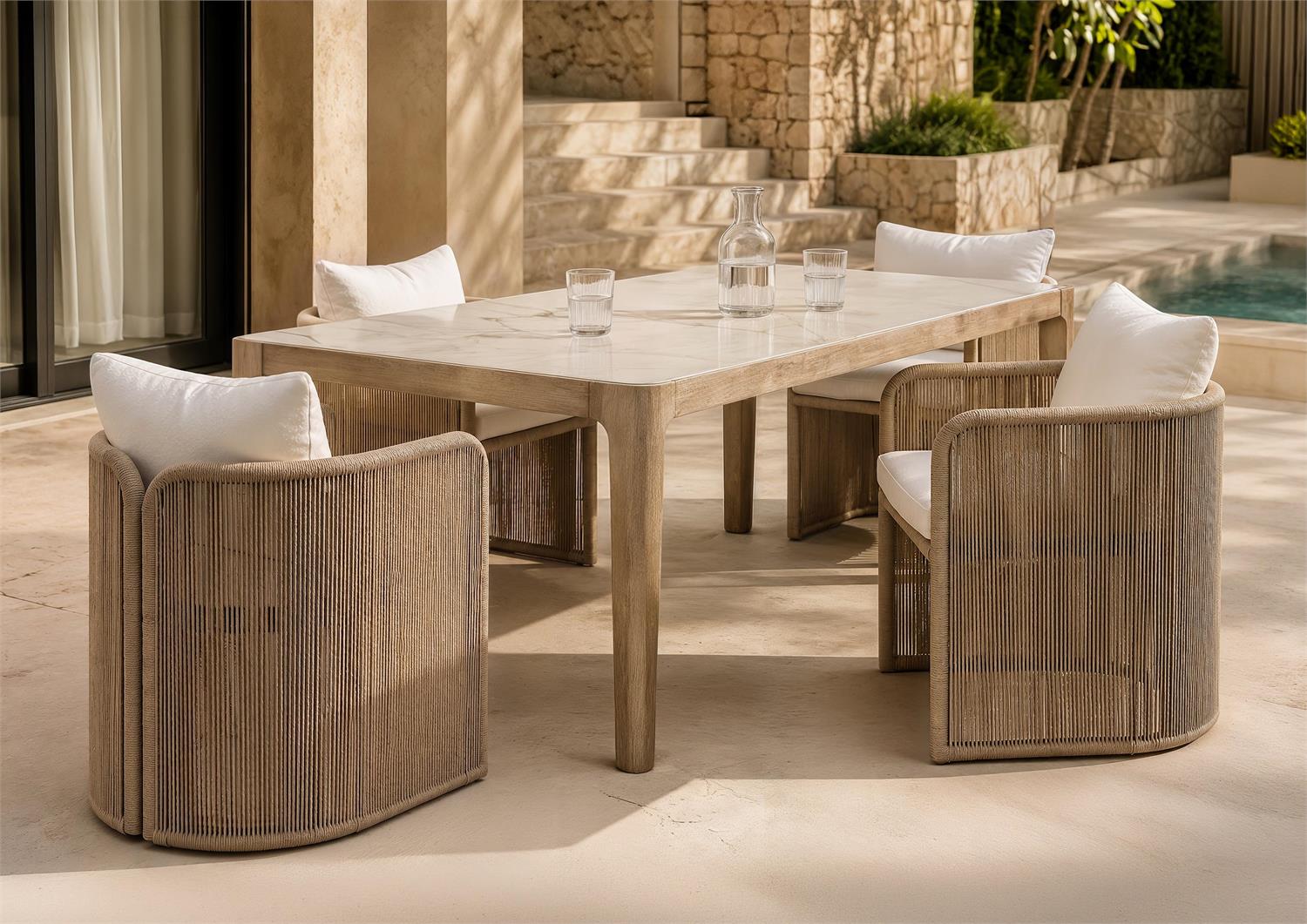 Bernhardt Trellis Outdoor Arm Chair — X12546