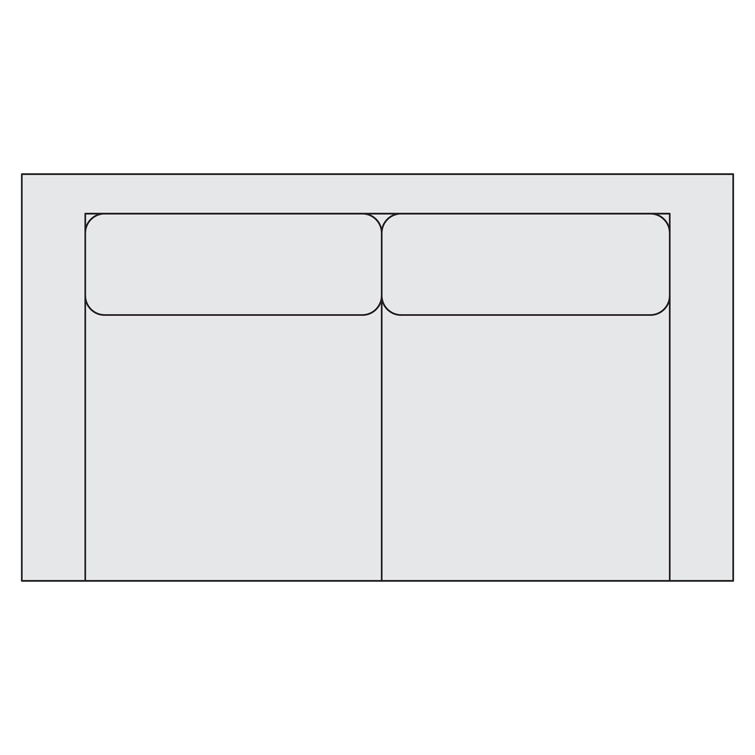 Bernhardt Fabric Loveseat — Y05