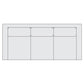 Bernhardt Fabric Sofa — Y06