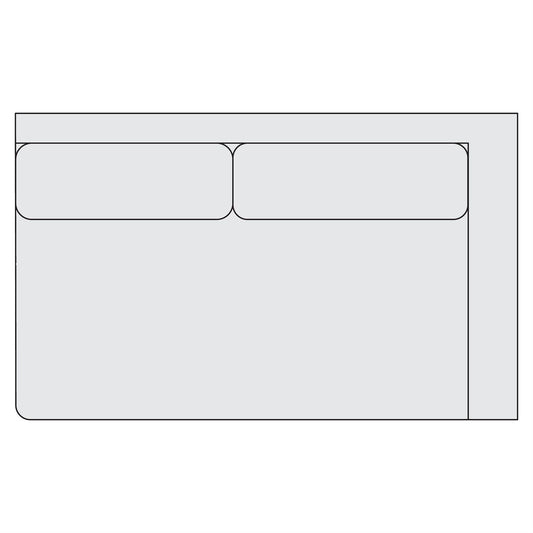 Bernhardt Fabric Right Arm Loveseat — Y51