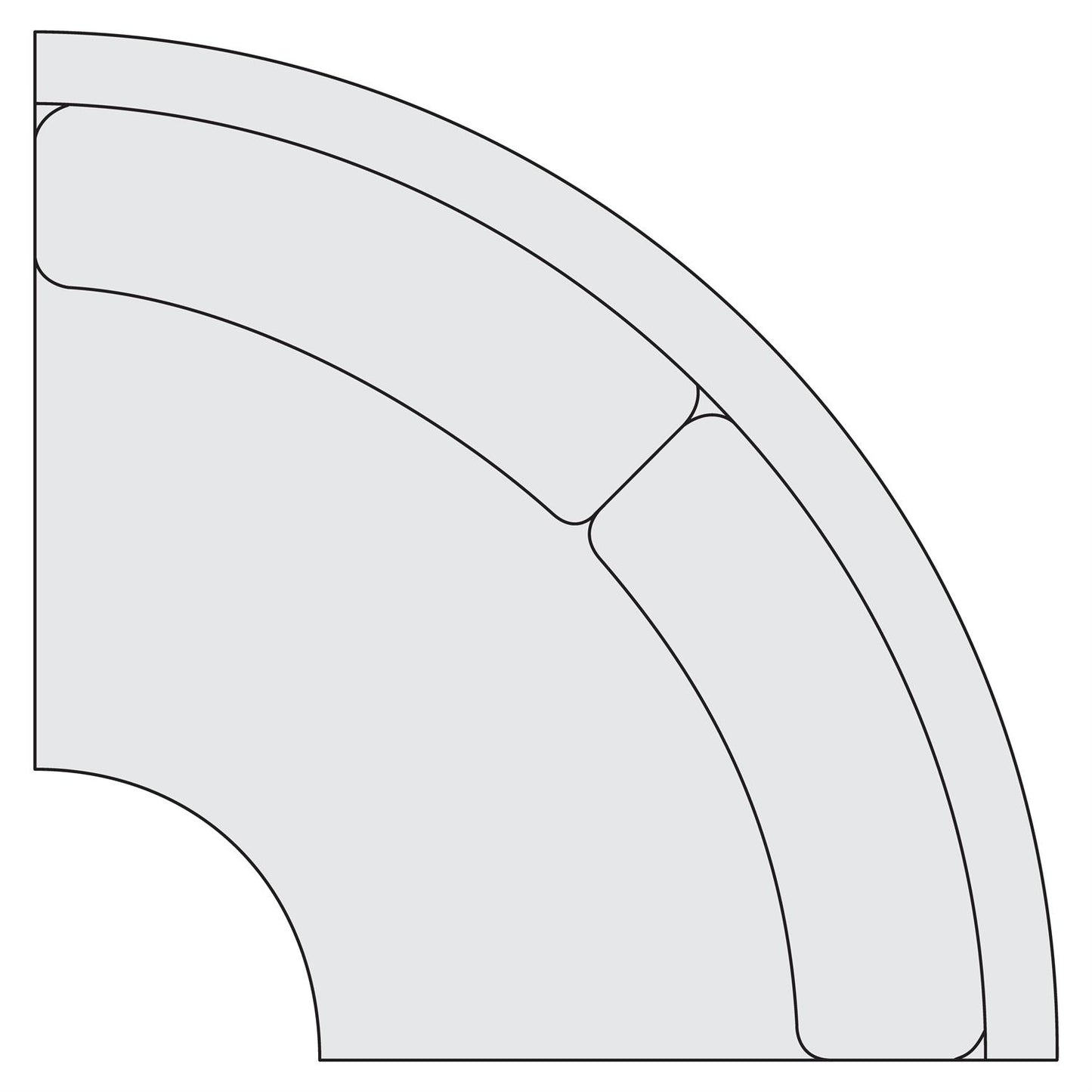 Bernhardt Fabric Wedge — Y60