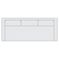 Bernhardt Fabric Sofa — Y67