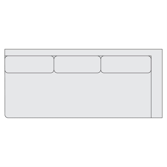 Bernhardt Fabric Right Arm Sofa — Y81