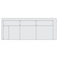 Bernhardt Fabric Left Arm Return Sofa — Y94