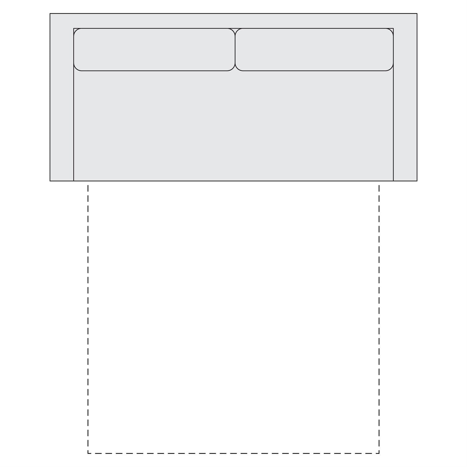 Bernhardt Fabric Sleeper Sofa Queen — YS4