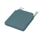 POLYWOOD Acadia Dining Side Seat Cushion — Ocean Teal