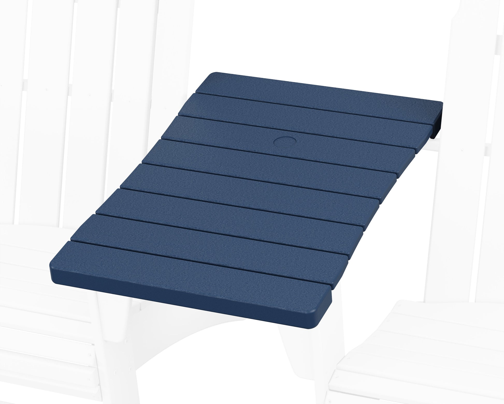 POLYWOOD 600 Series Straight Adirondack Connecting Table — Navy