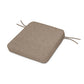 POLYWOOD Acadia Dining Arm Seat Cushion — Spiced Burlap