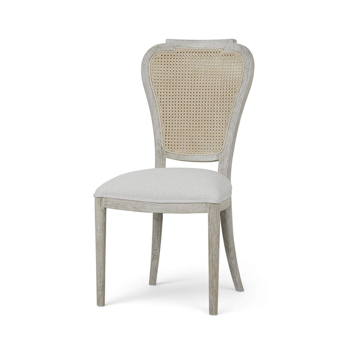 Bramble Bellevue Dining Chair with Rattan Back - supplier example in SWD SF227 RNAT