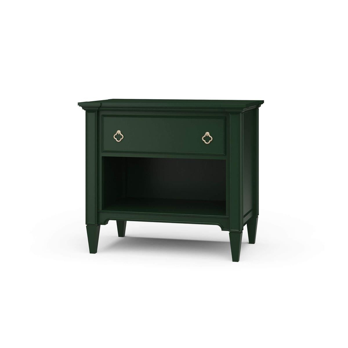 Bramble Chinois Nightstand with Drawer & Open Shelf - supplier example in IVS NDT