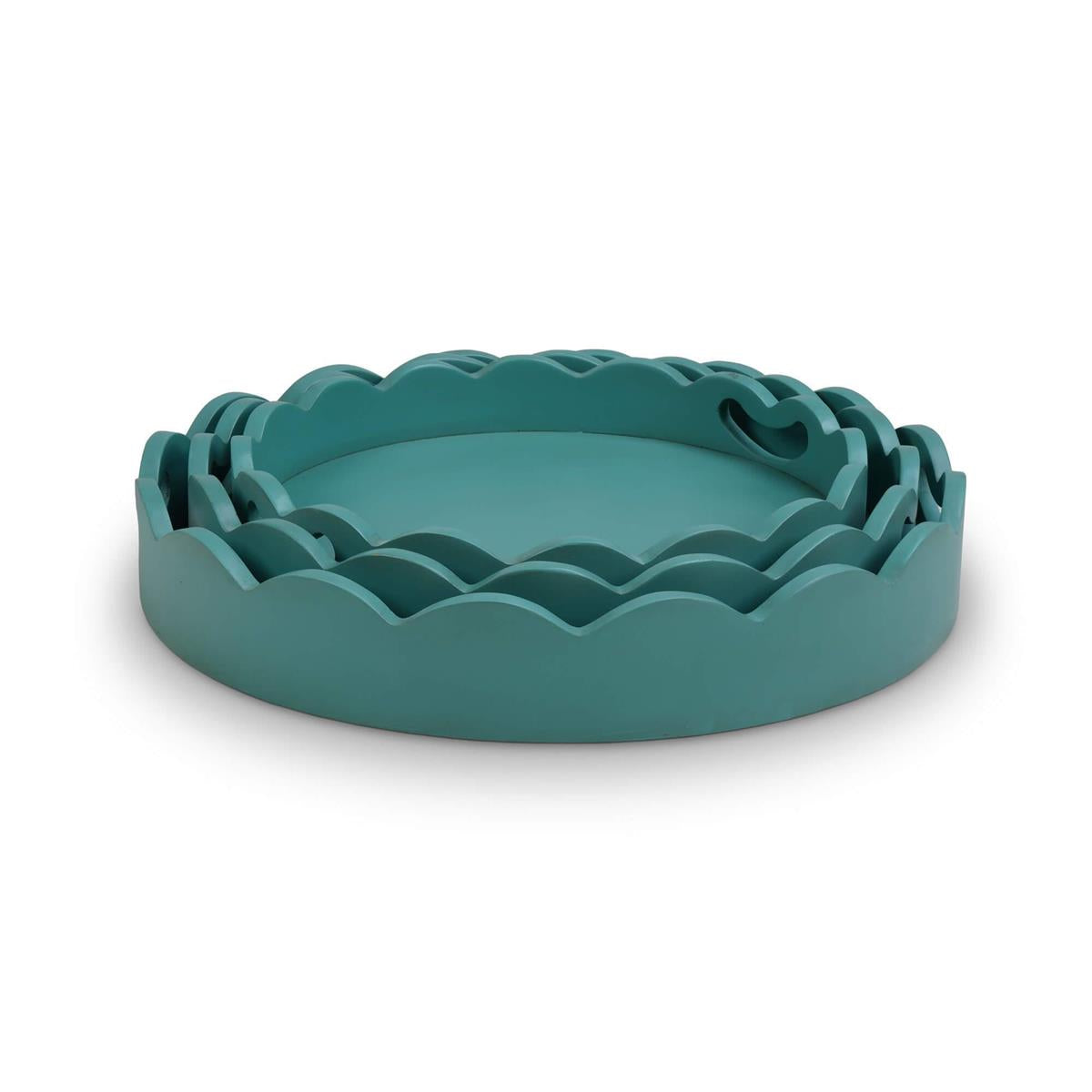 Bramble Chloe Set Of 3 Round Trays - supplier example in VMG