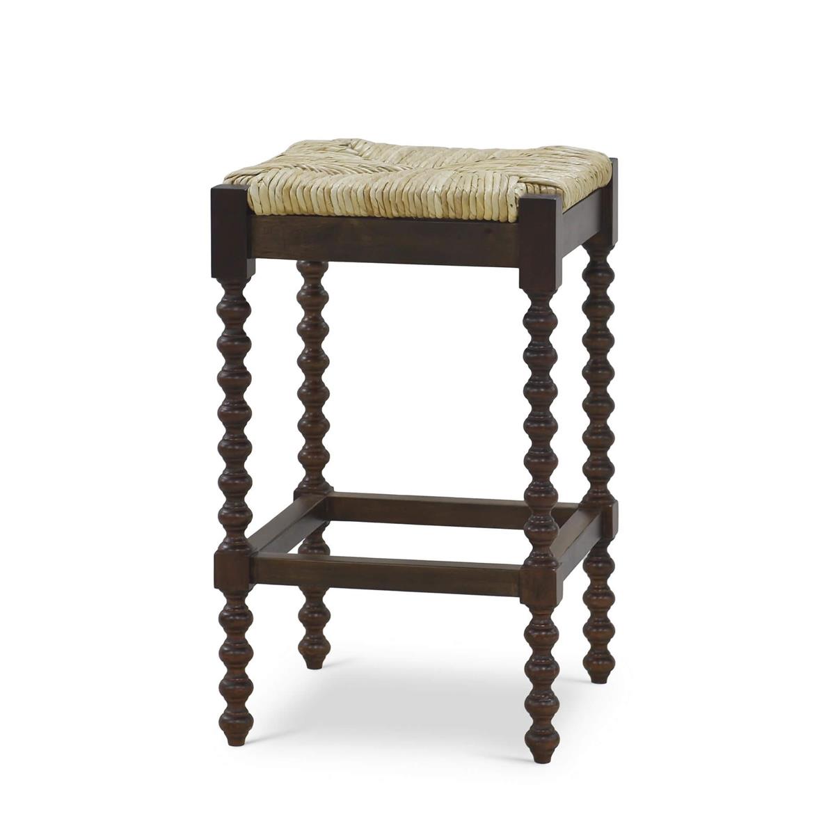 Bramble Cholet Counter Stool with Rush Seat - supplier example in WLT