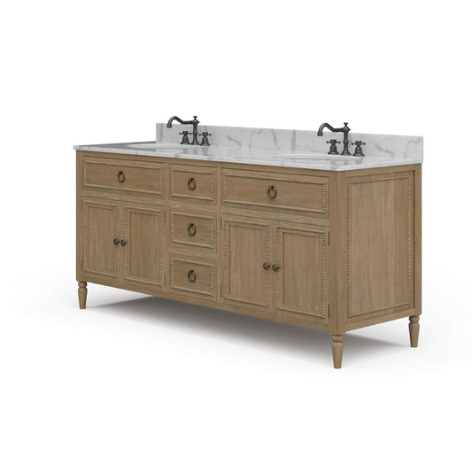 Bramble Cholet Double Vanity with Sink & Marble Top - supplier example in SNB