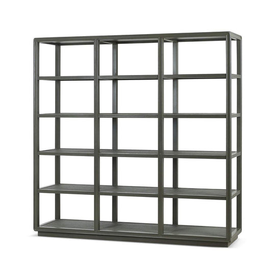 Bramble Cohan Bookshelf with Rattan - supplier example in MDO NDT