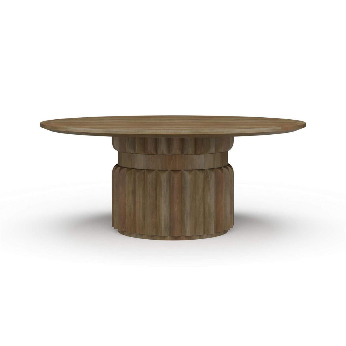 Bramble Colorado Round Dining Table 72" - supplier example in FRW